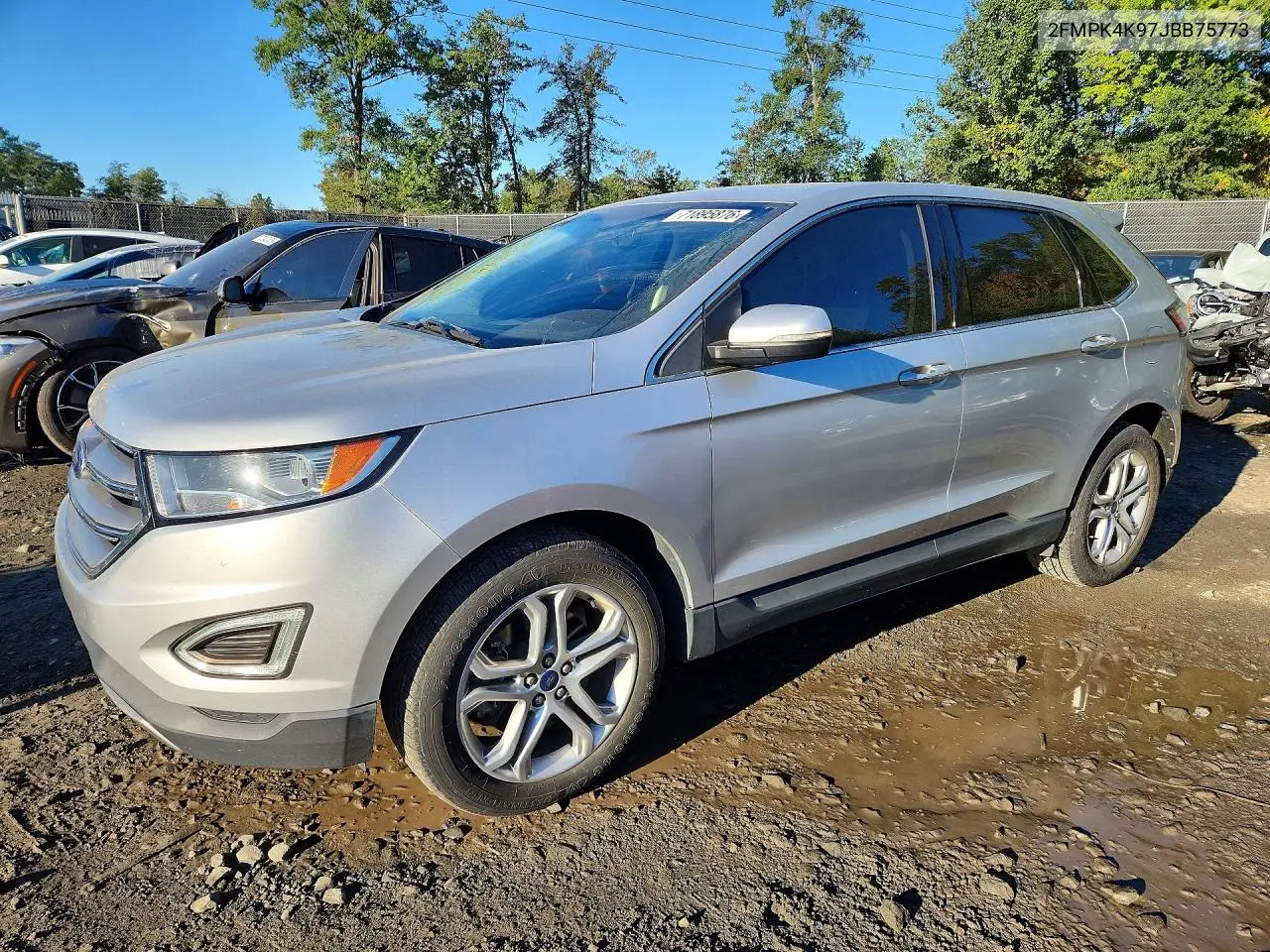 FORD EDGE 2018, VIN 2FMPK4K97JBB75773