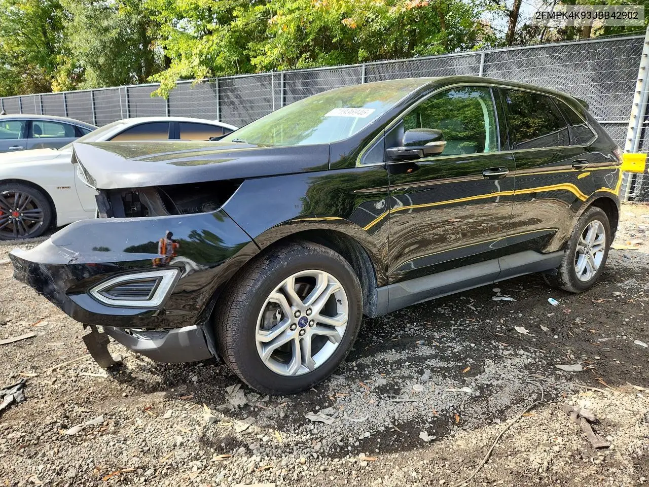 FORD EDGE 2018, VIN 2FMPK4K93JBB42902