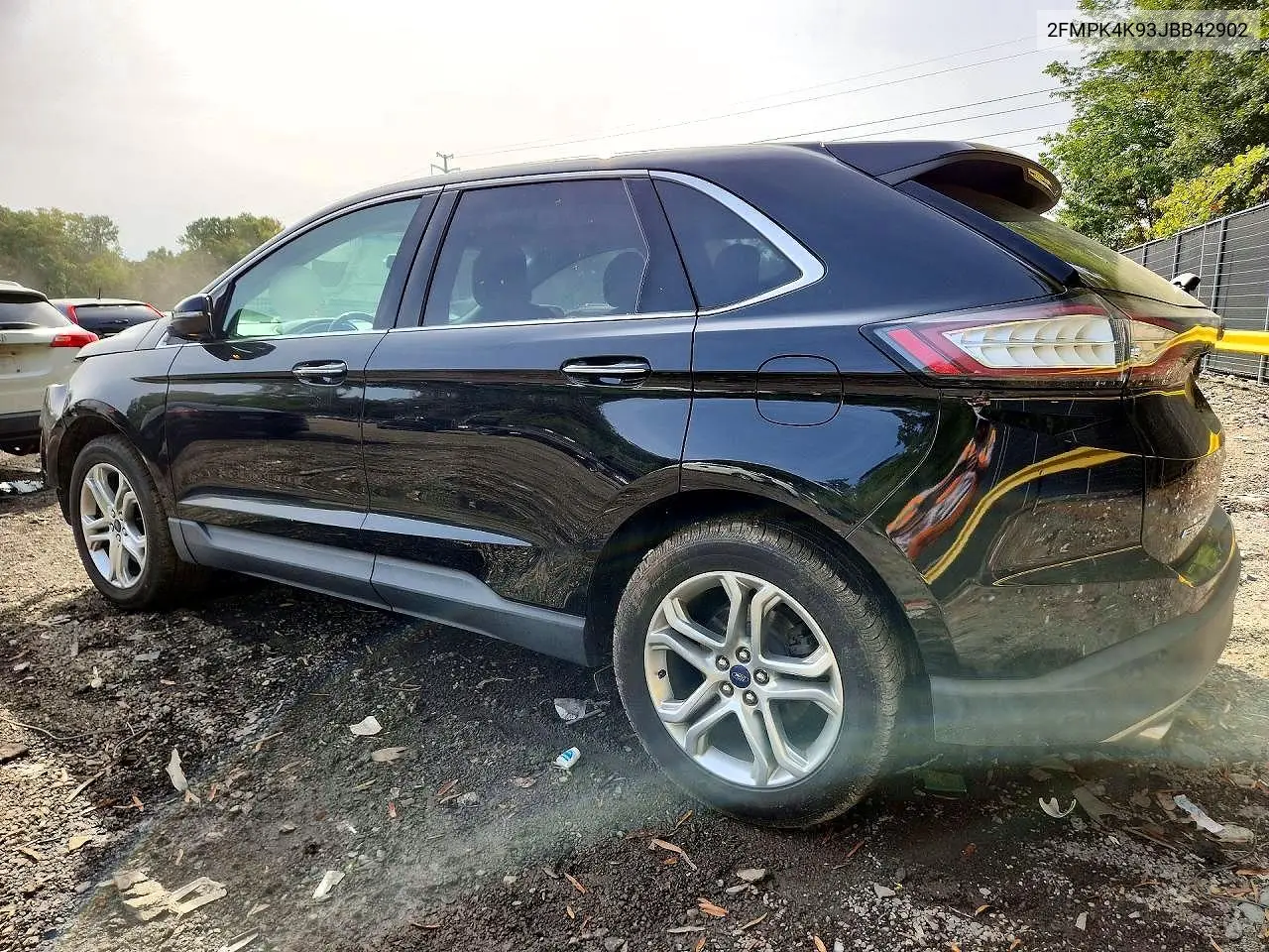 2018 FORD EDGE VIN 2FMPK4K93JBB42902 — фото 2