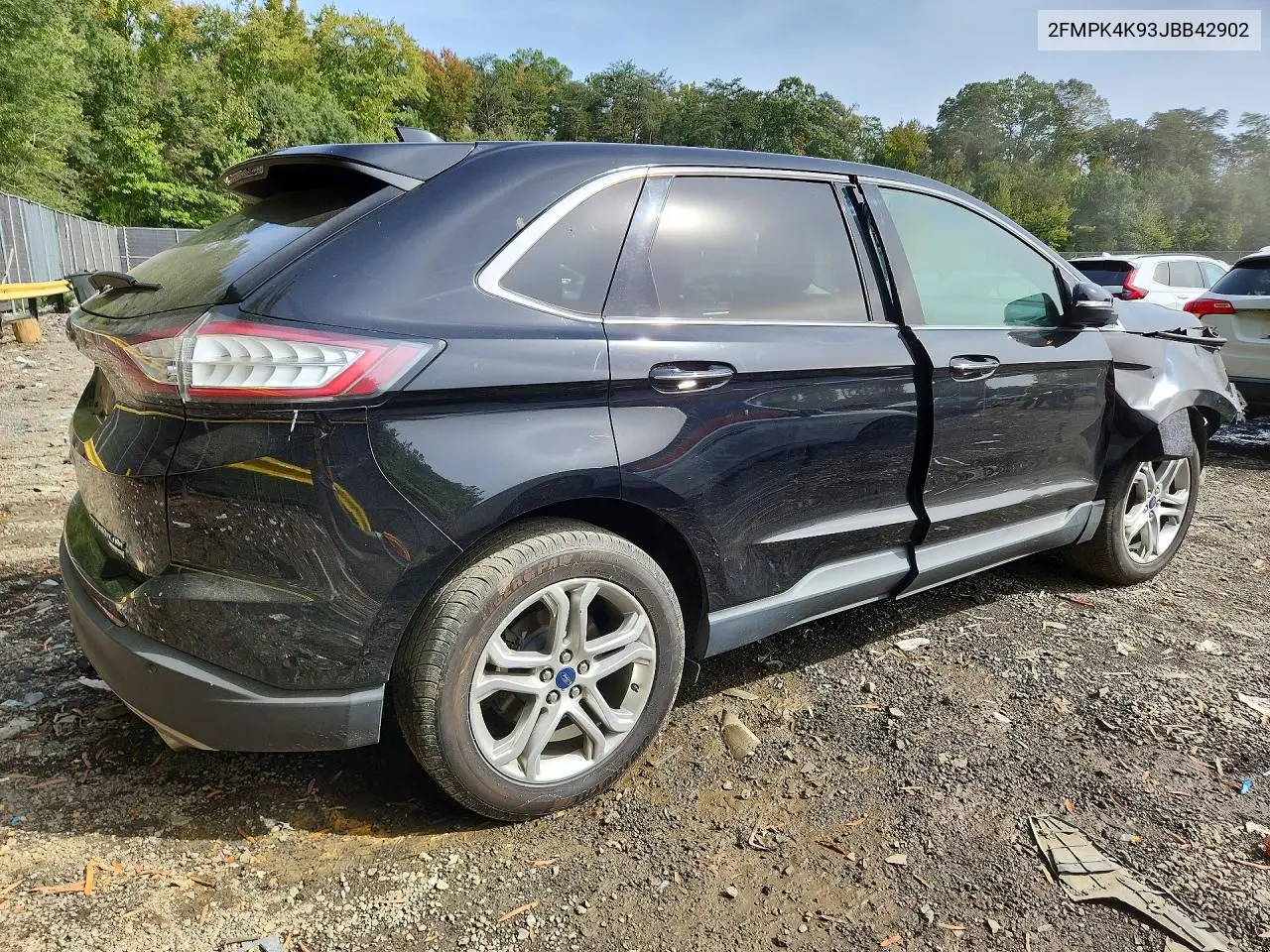 2018 FORD EDGE VIN 2FMPK4K93JBB42902 — фото 3