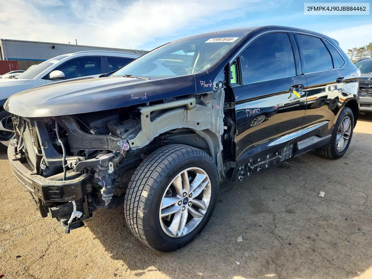 FORD EDGE 2018, VIN 2FMPK4J90JBB84462