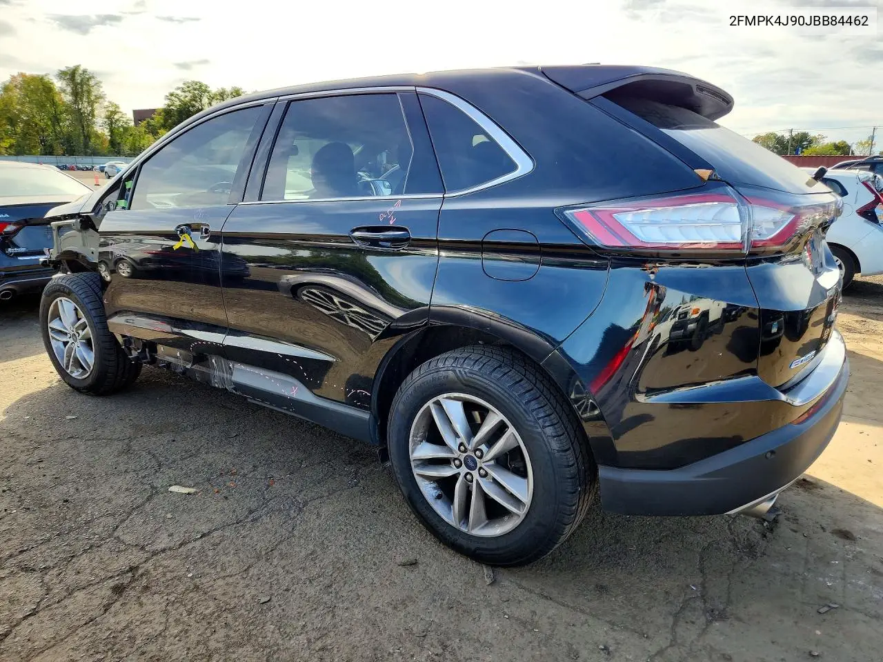 2018 FORD EDGE VIN 2FMPK4J90JBB84462 — фото 2
