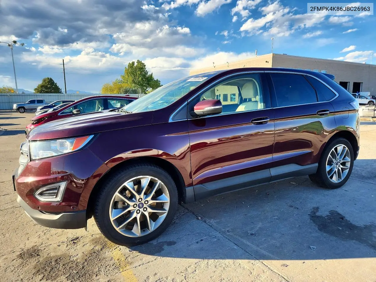 FORD EDGE 2018, VIN 2FMPK4K86JBC26963