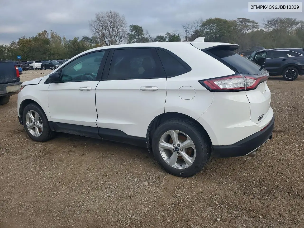 2018 FORD EDGE VIN 2FMPK4G96JBB10339 — фото 2