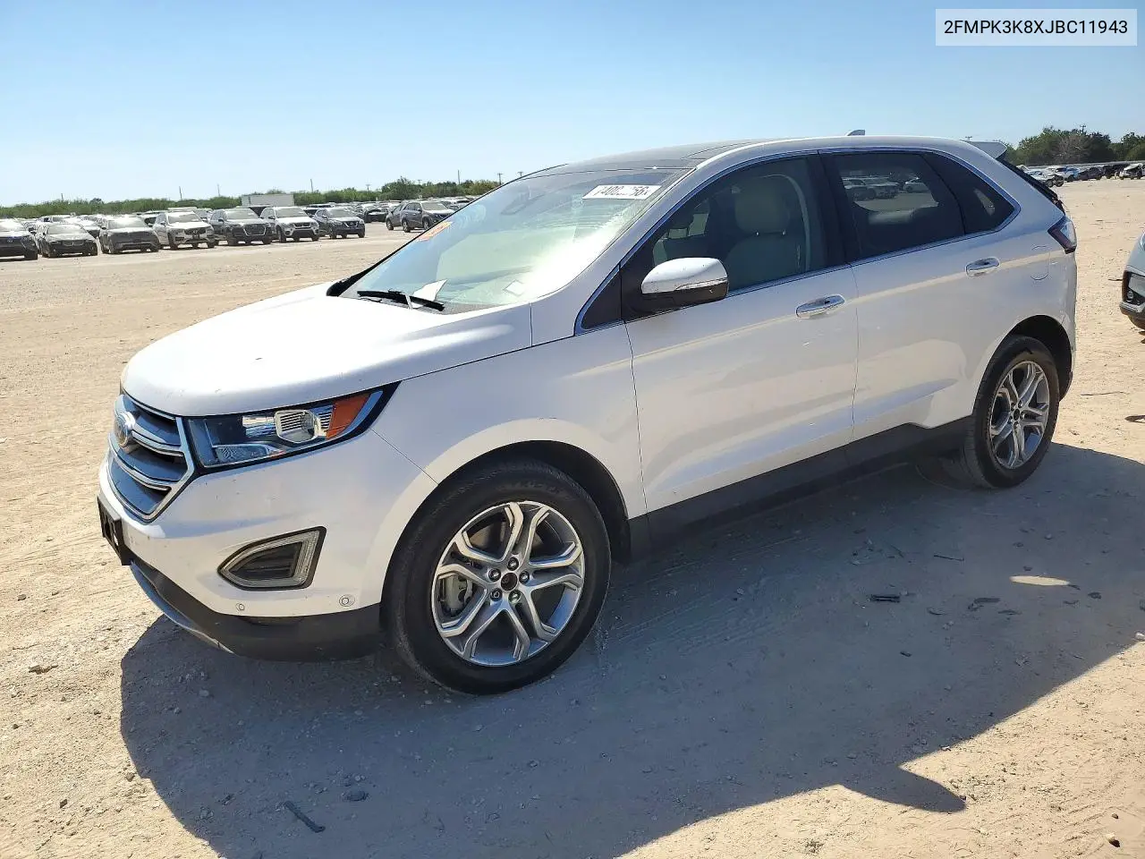 FORD EDGE 2018, VIN 2FMPK3K8XJBC11943