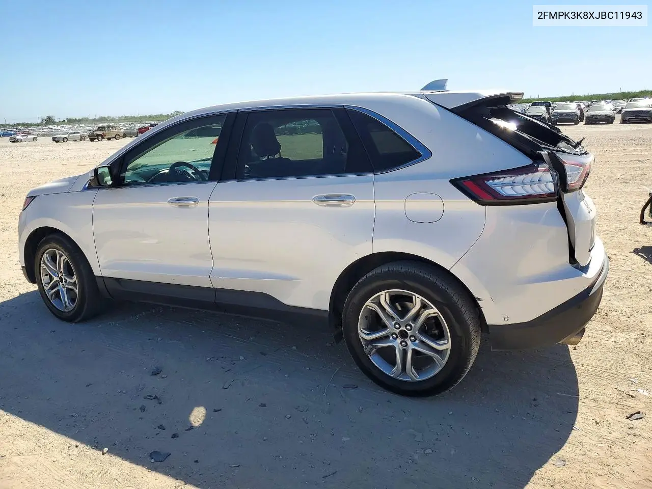 2018 FORD EDGE VIN 2FMPK3K8XJBC11943 — фото 2
