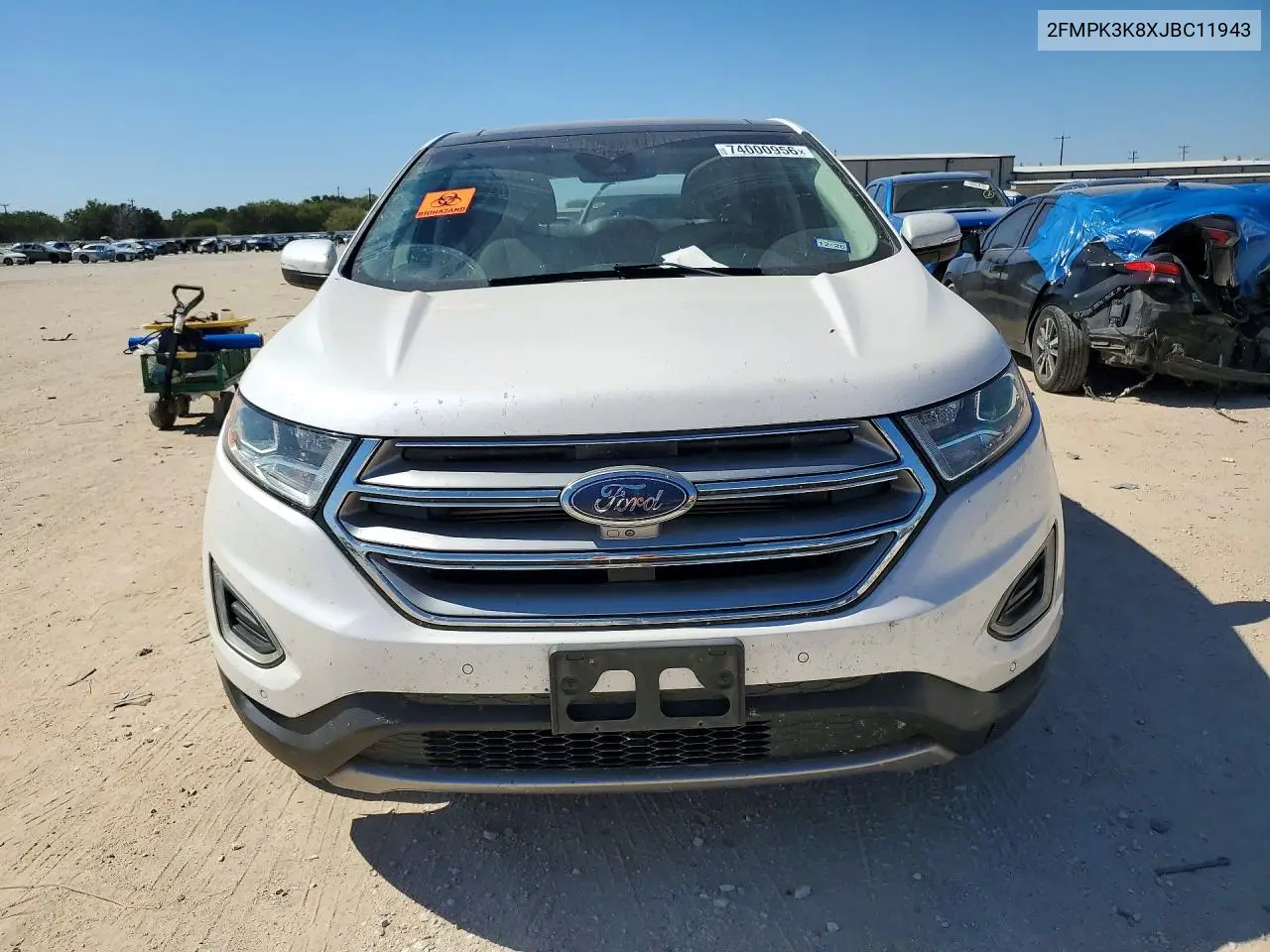 2018 FORD EDGE VIN 2FMPK3K8XJBC11943 — фото 5
