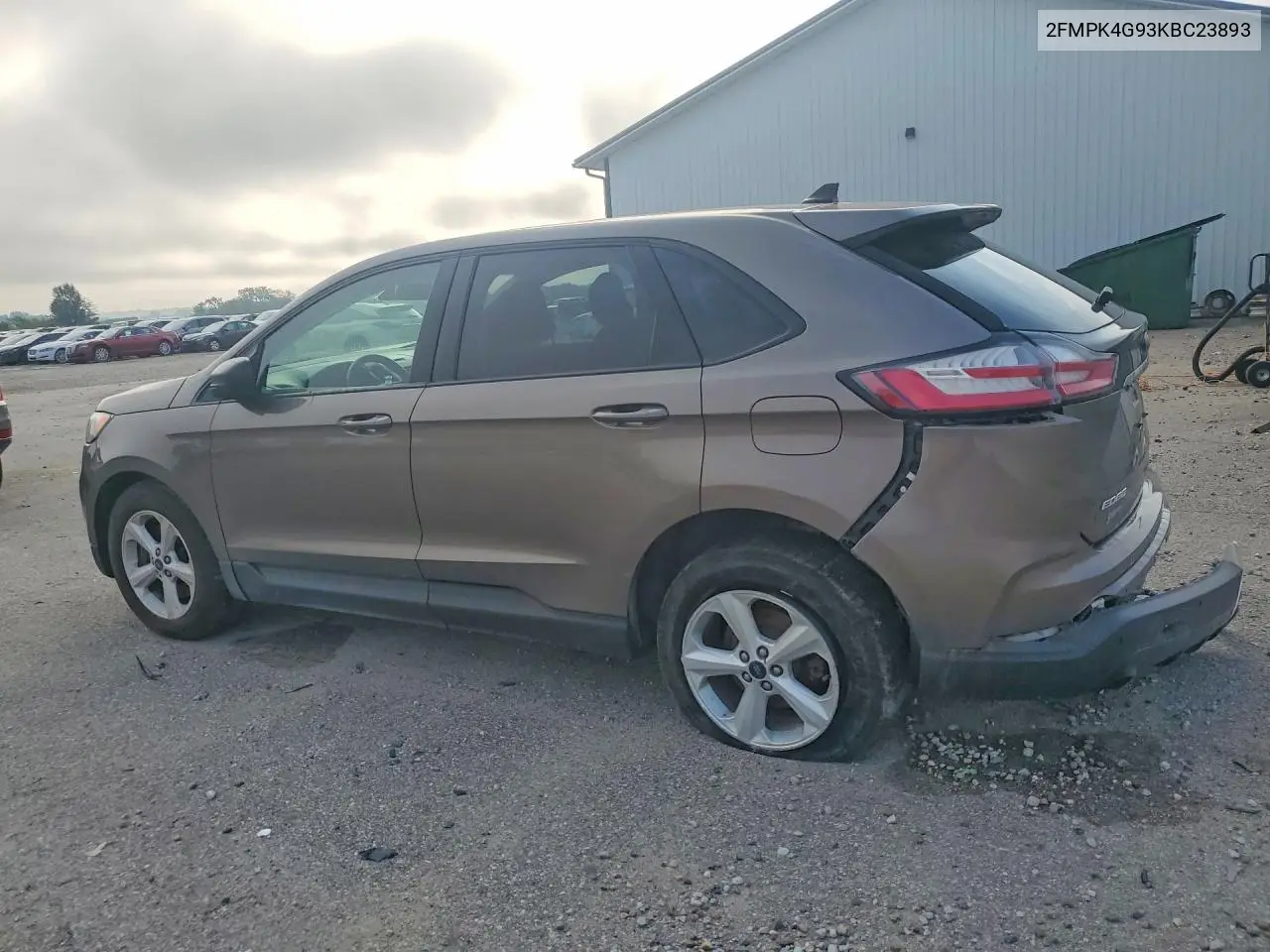 2019 FORD EDGE VIN 2FMPK4G93KBC23893 — фото 3