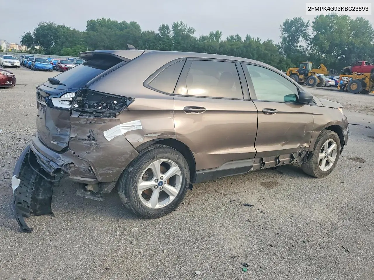 2019 FORD EDGE VIN 2FMPK4G93KBC23893 — фото 4