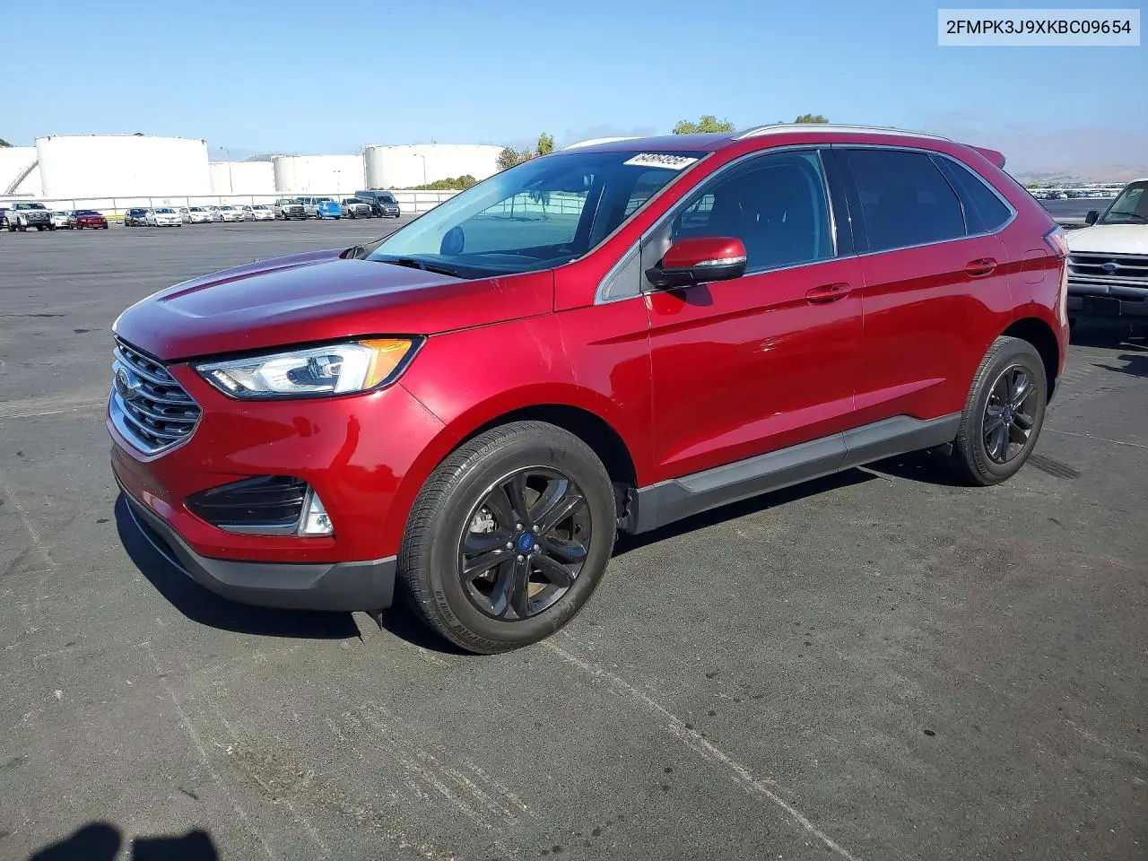 FORD EDGE 2019, VIN 2FMPK3J9XKBC09654