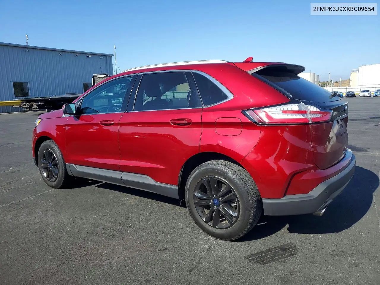 2019 FORD EDGE VIN 2FMPK3J9XKBC09654 — фото 2