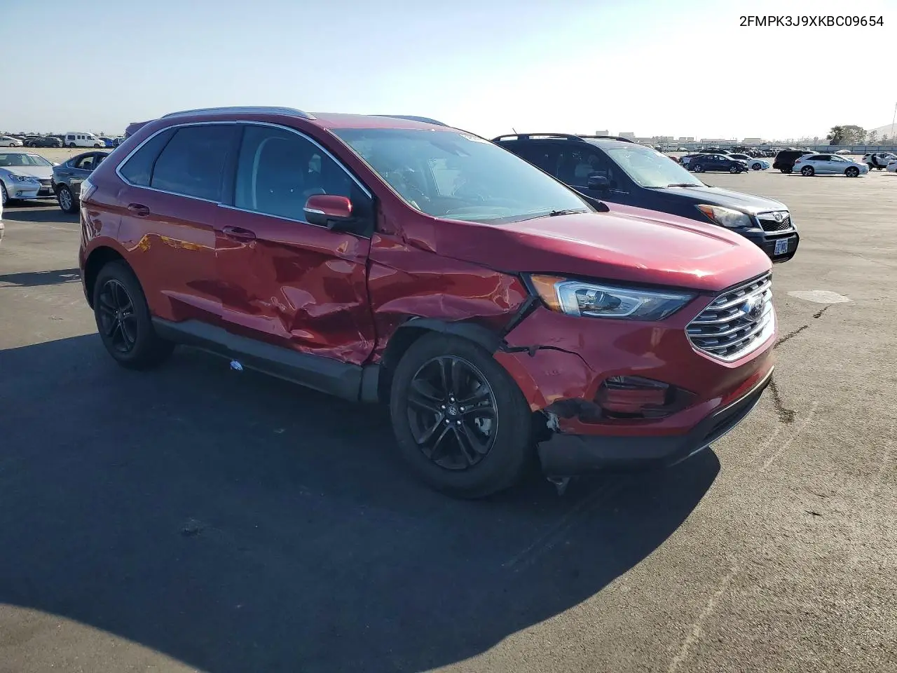 2019 FORD EDGE VIN 2FMPK3J9XKBC09654 — фото 4