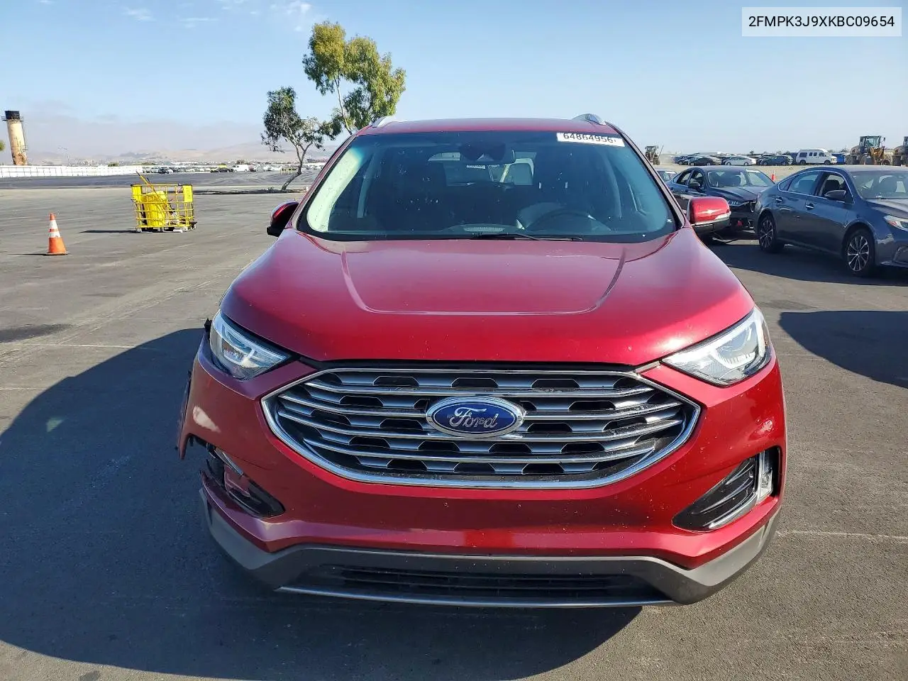 2019 FORD EDGE VIN 2FMPK3J9XKBC09654 — фото 5