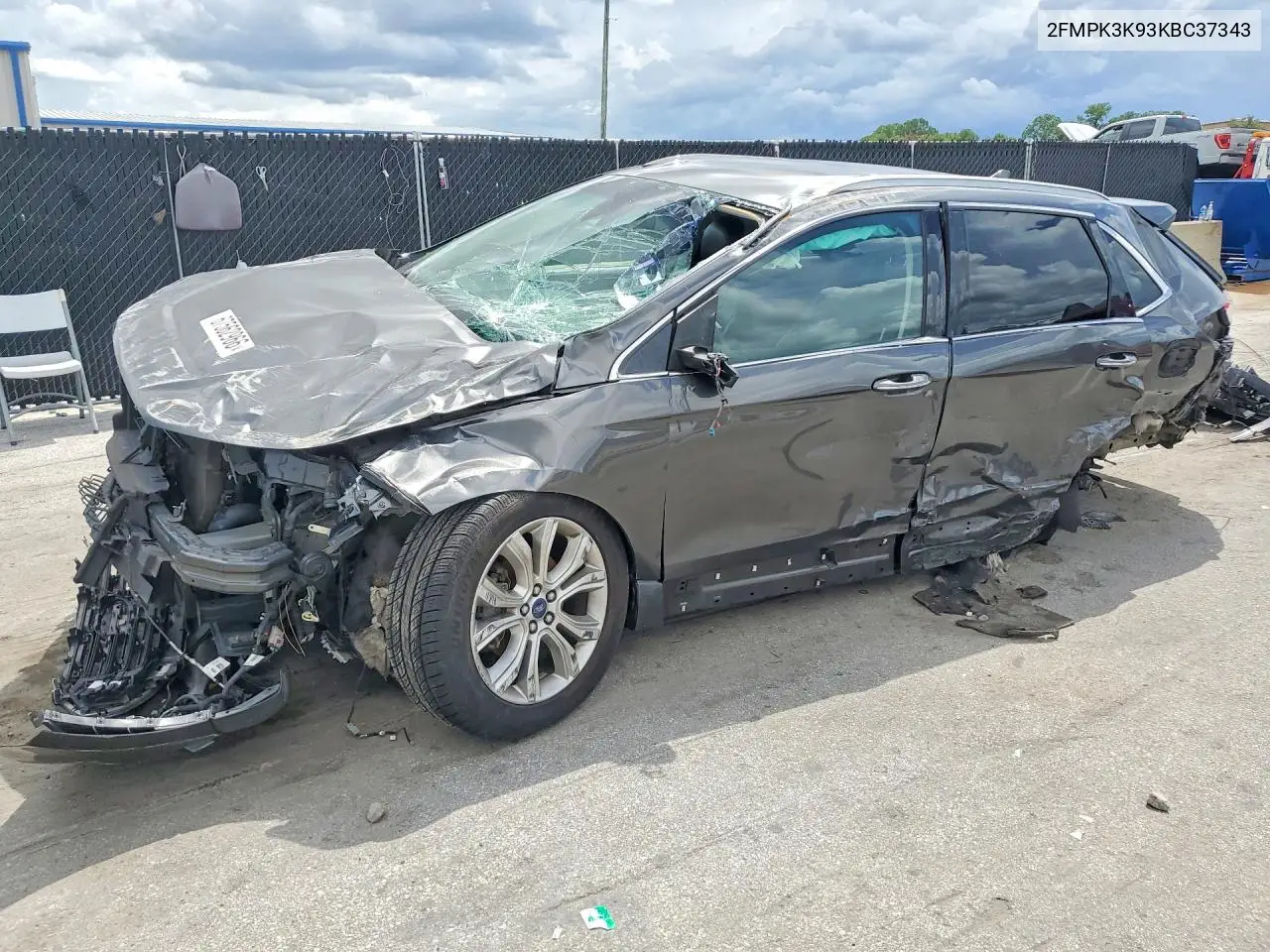 FORD EDGE 2019, VIN 2FMPK3K93KBC37343