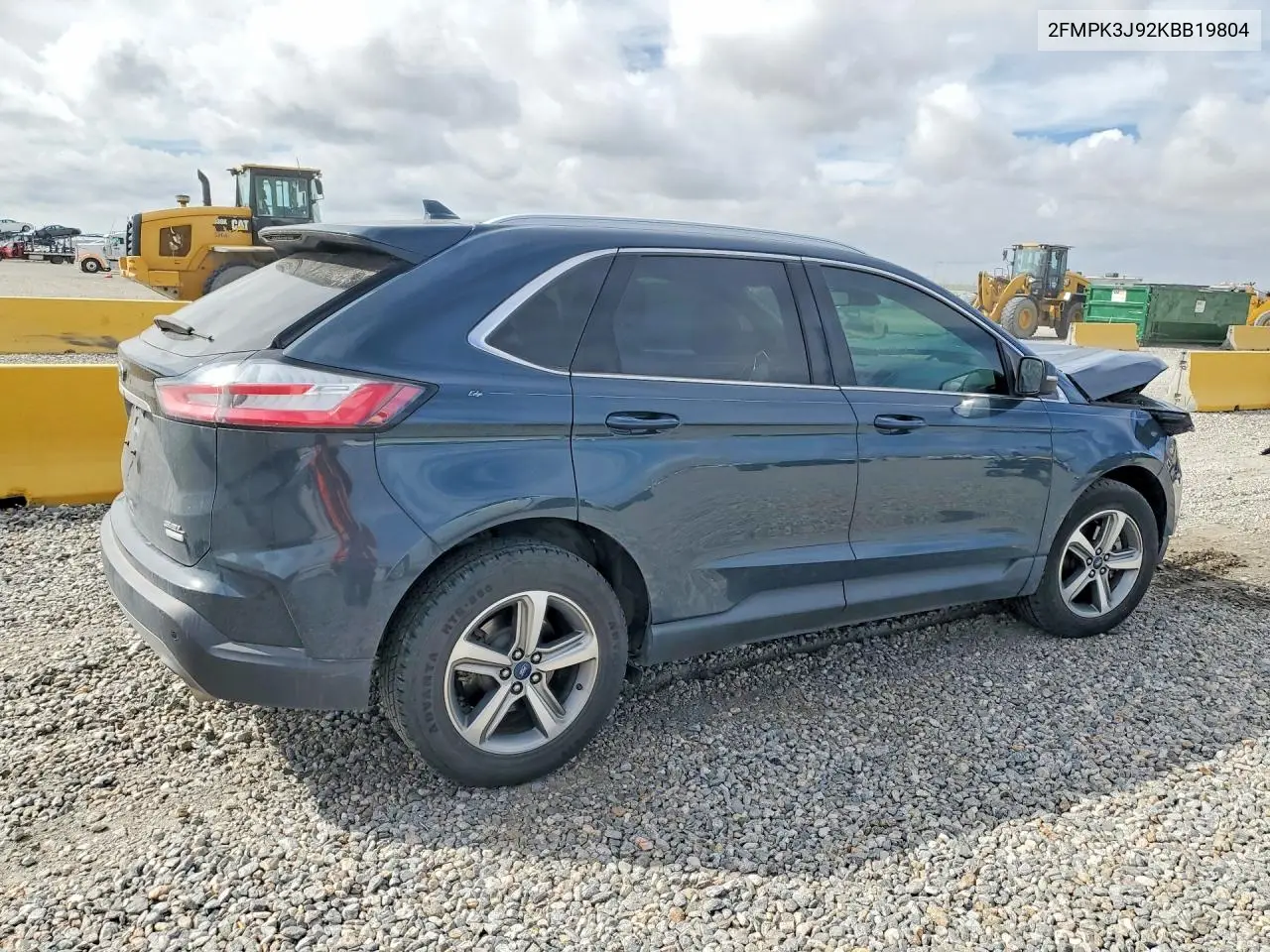 2019 FORD EDGE VIN 2FMPK3J92KBB19804 — фото 3