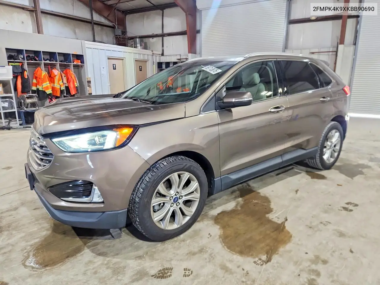FORD EDGE 2019, VIN 2FMPK4K9XKBB90690
