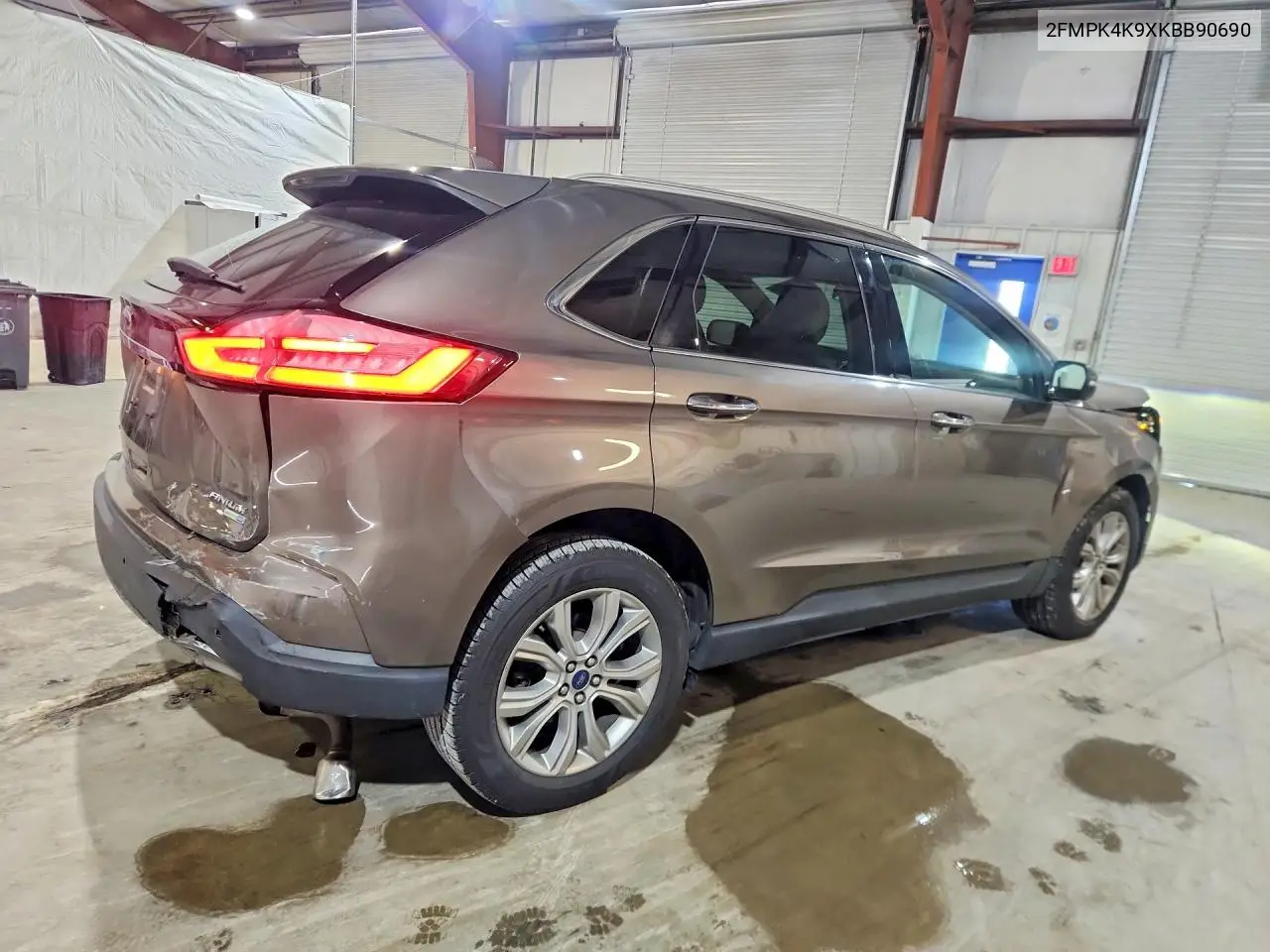 2019 FORD EDGE VIN 2FMPK4K9XKBB90690 — фото 3