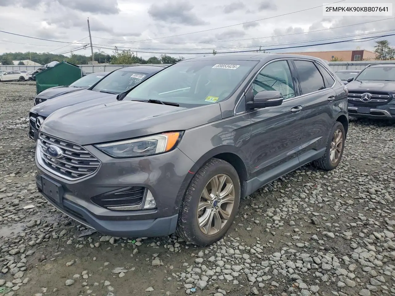 FORD EDGE 2019, VIN 2FMPK4K90KBB07641