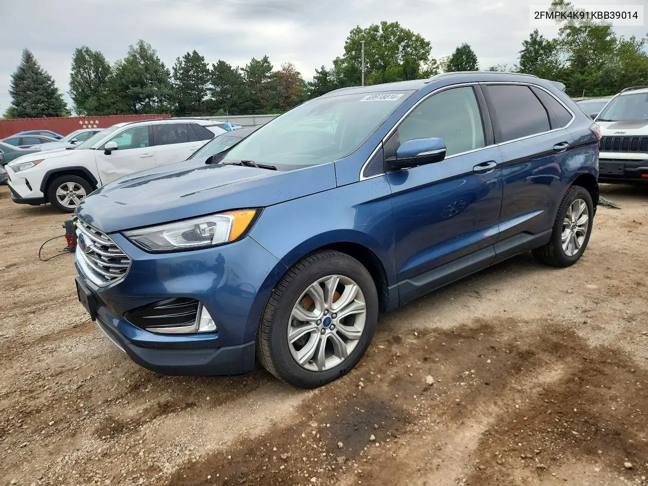 FORD EDGE 2019, VIN 2FMPK4K91KBB39014