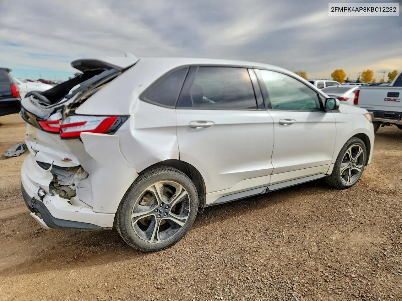 2019 FORD EDGE VIN 2FMPK4AP8KBC12282 — фото 3