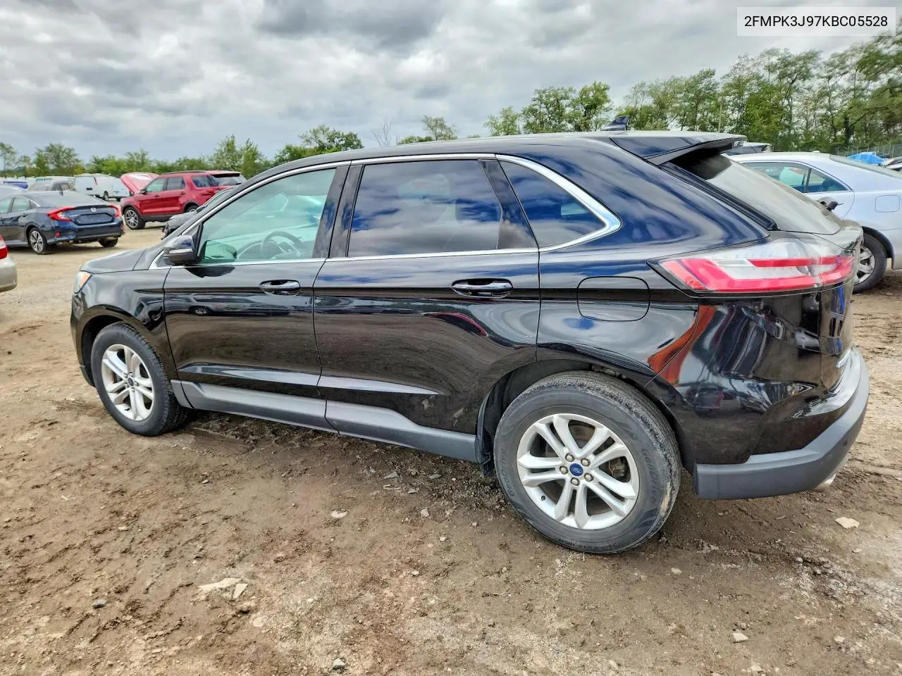 2019 FORD EDGE VIN 2FMPK3J97KBC05528 — фото 2
