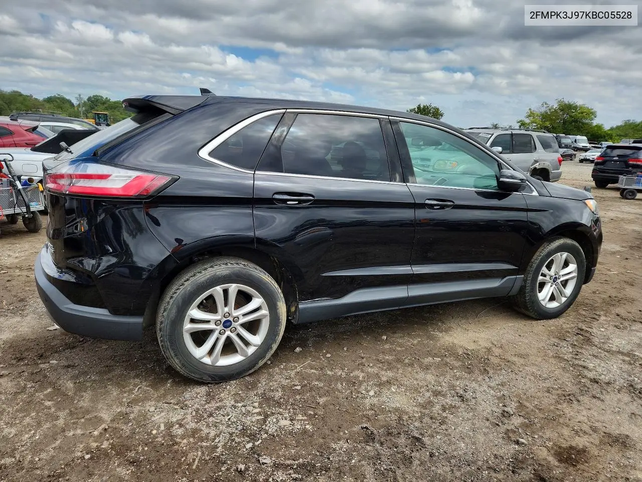 2019 FORD EDGE VIN 2FMPK3J97KBC05528 — фото 3
