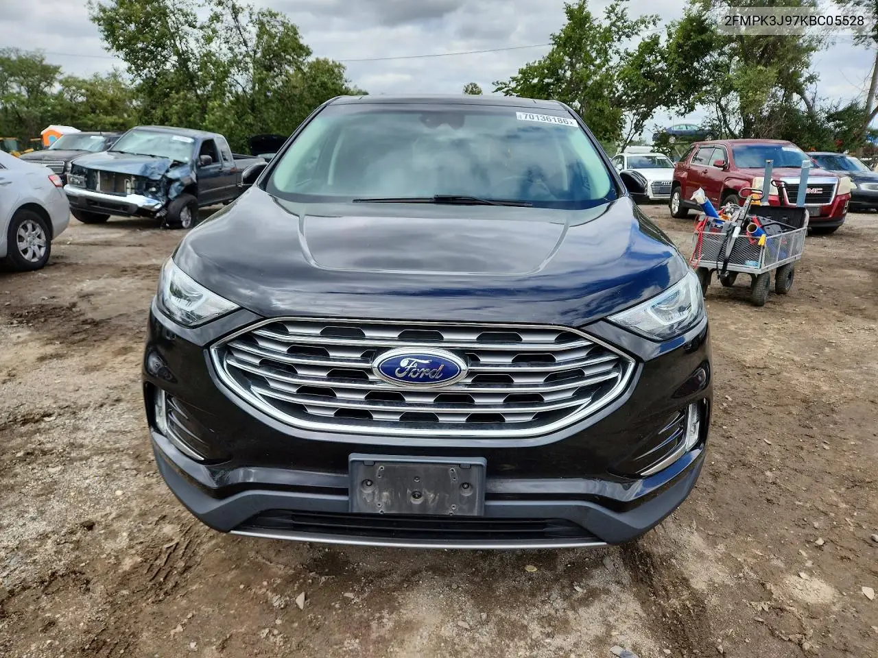 2019 FORD EDGE VIN 2FMPK3J97KBC05528 — фото 5
