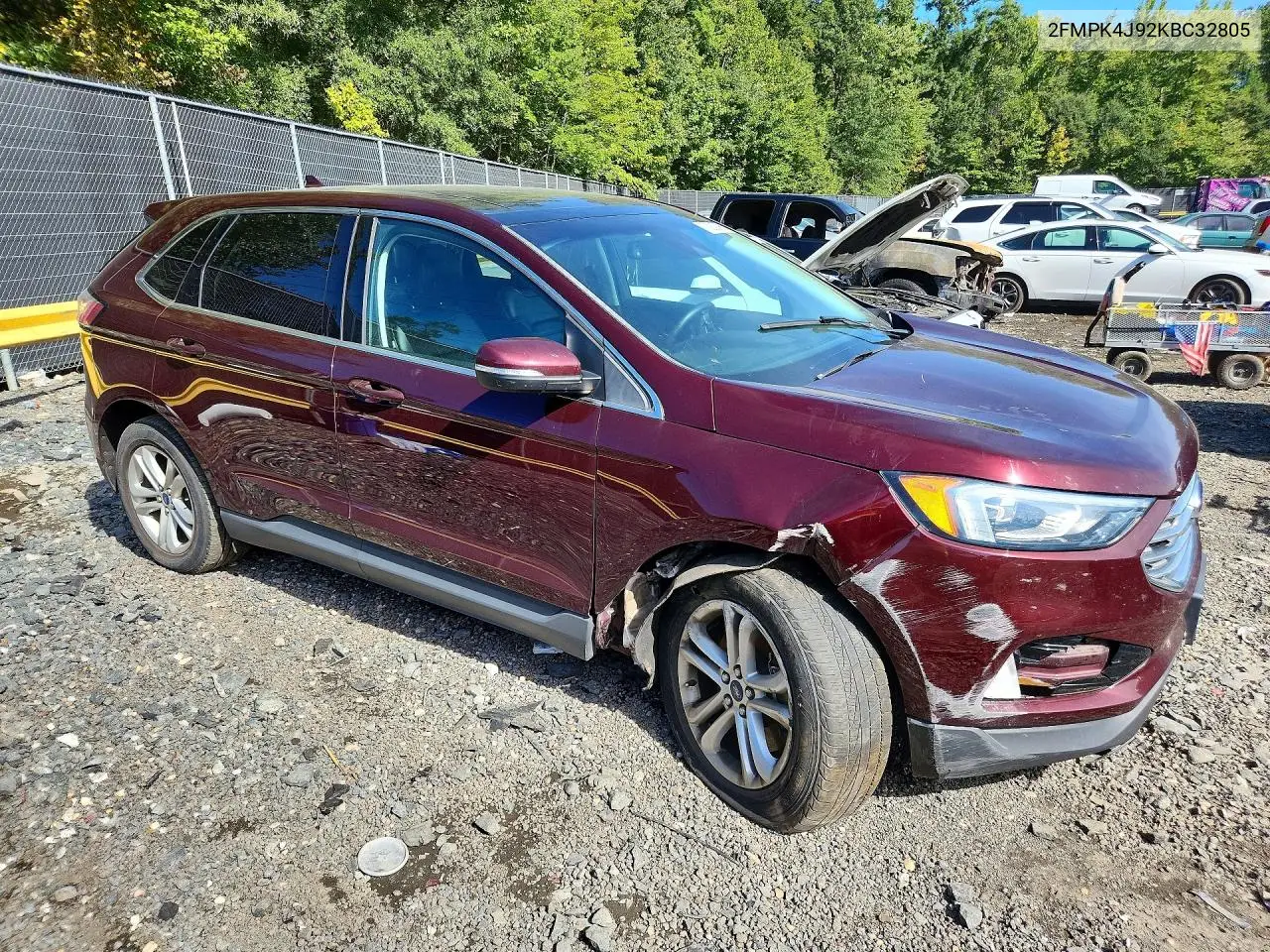 2019 FORD EDGE VIN 2FMPK4J92KBC32805 — фото 4