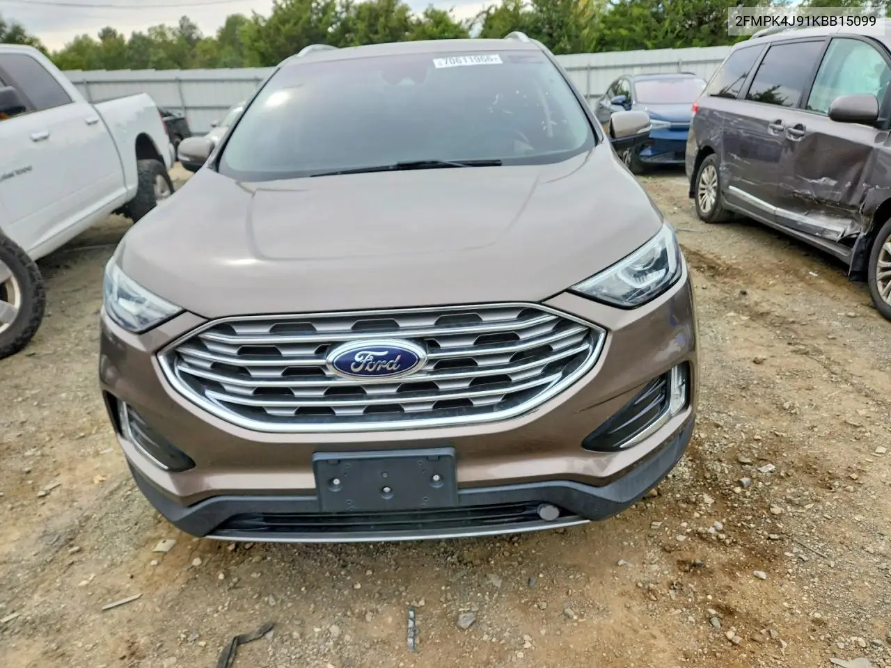 2019 FORD EDGE VIN 2FMPK4J91KBB15099 — фото 5