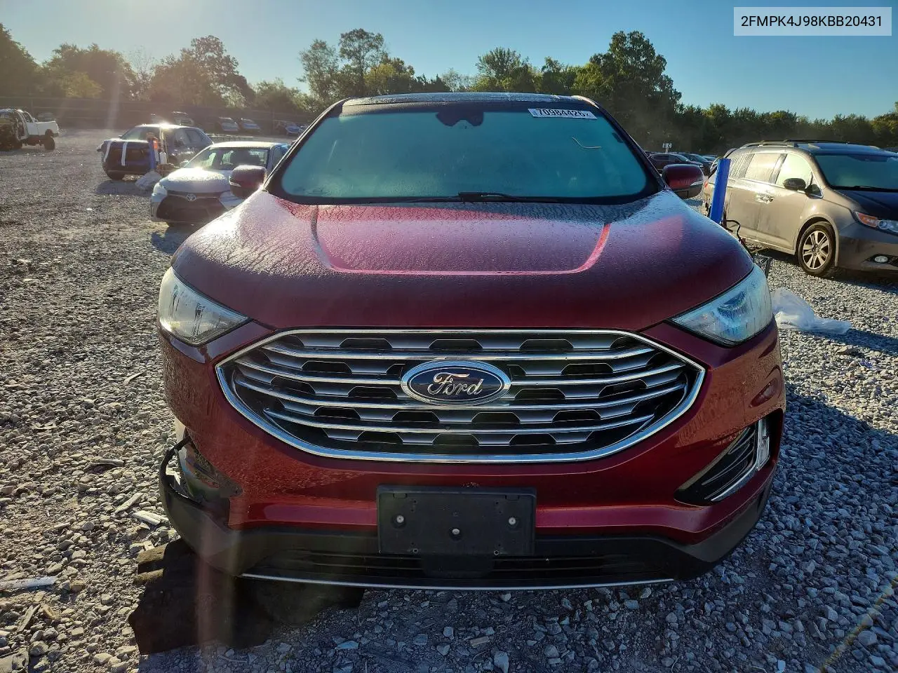 2019 FORD EDGE VIN 2FMPK4J98KBB20431 — фото 5
