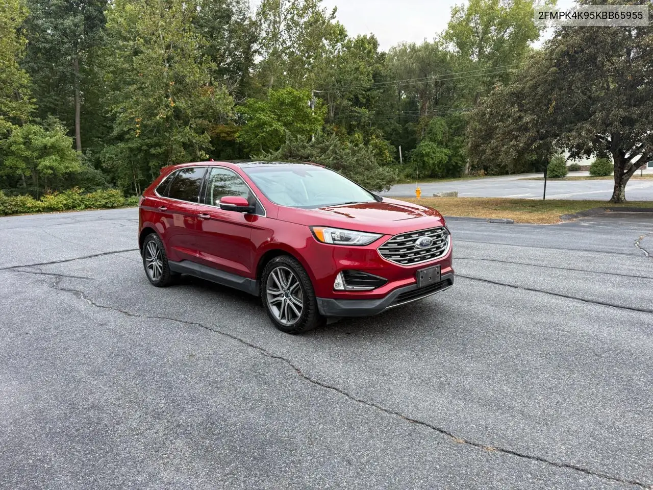 FORD EDGE 2019, VIN 2FMPK4K95KBB65955