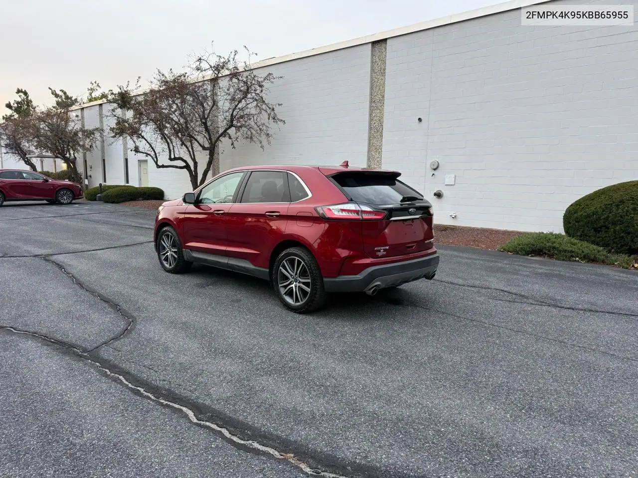 2019 FORD EDGE VIN 2FMPK4K95KBB65955 — фото 3