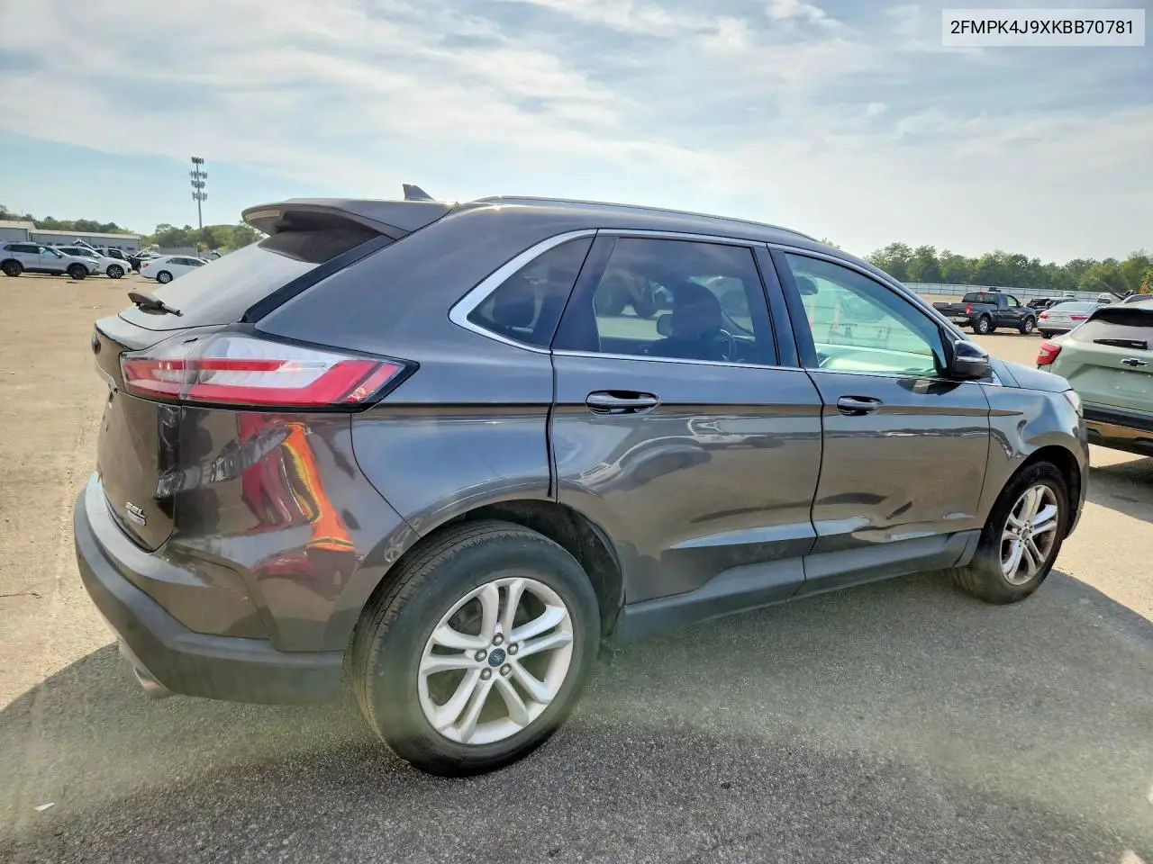 2019 FORD EDGE VIN 2FMPK4J9XKBB70781 — фото 3