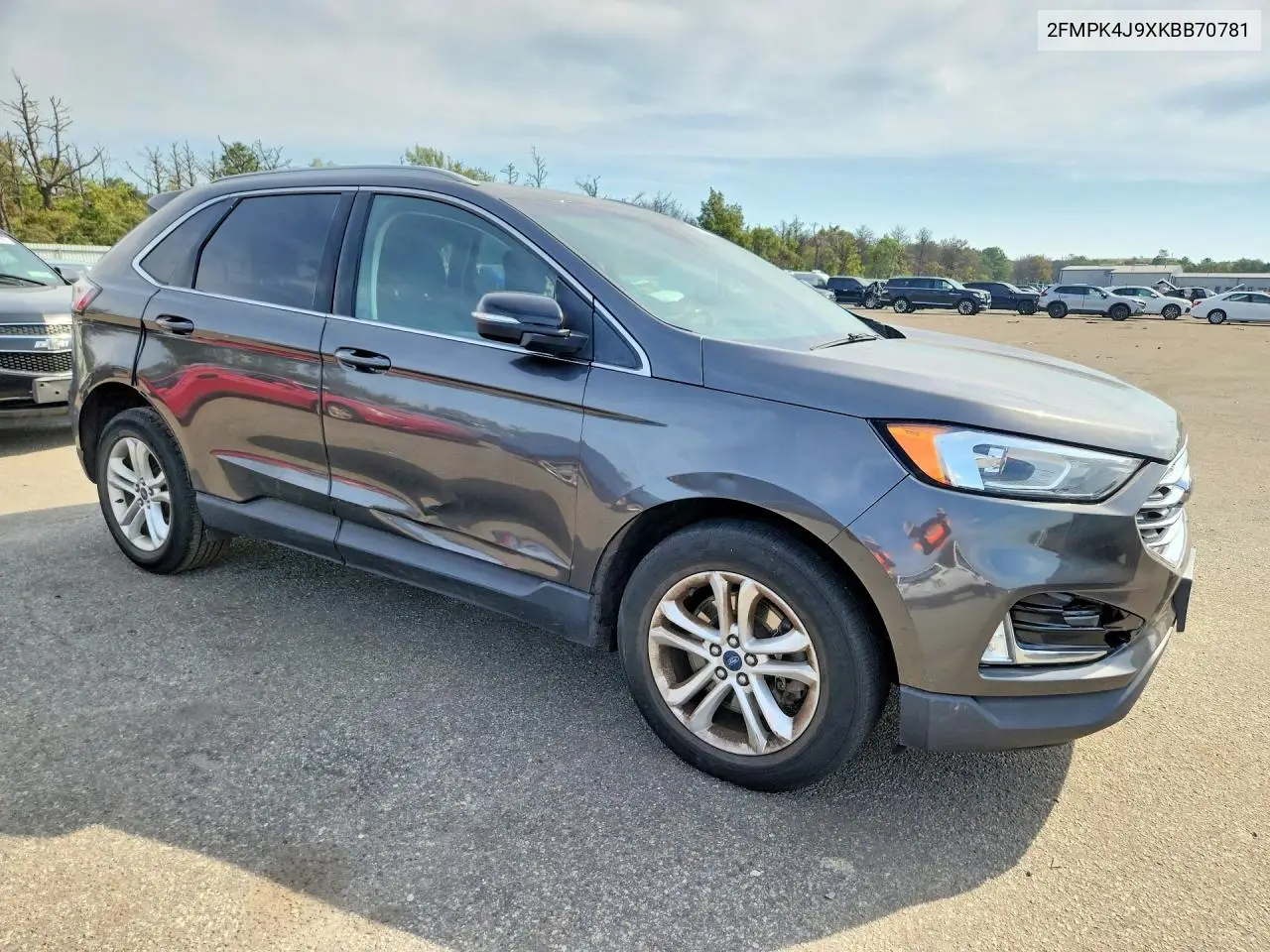 2019 FORD EDGE VIN 2FMPK4J9XKBB70781 — фото 4
