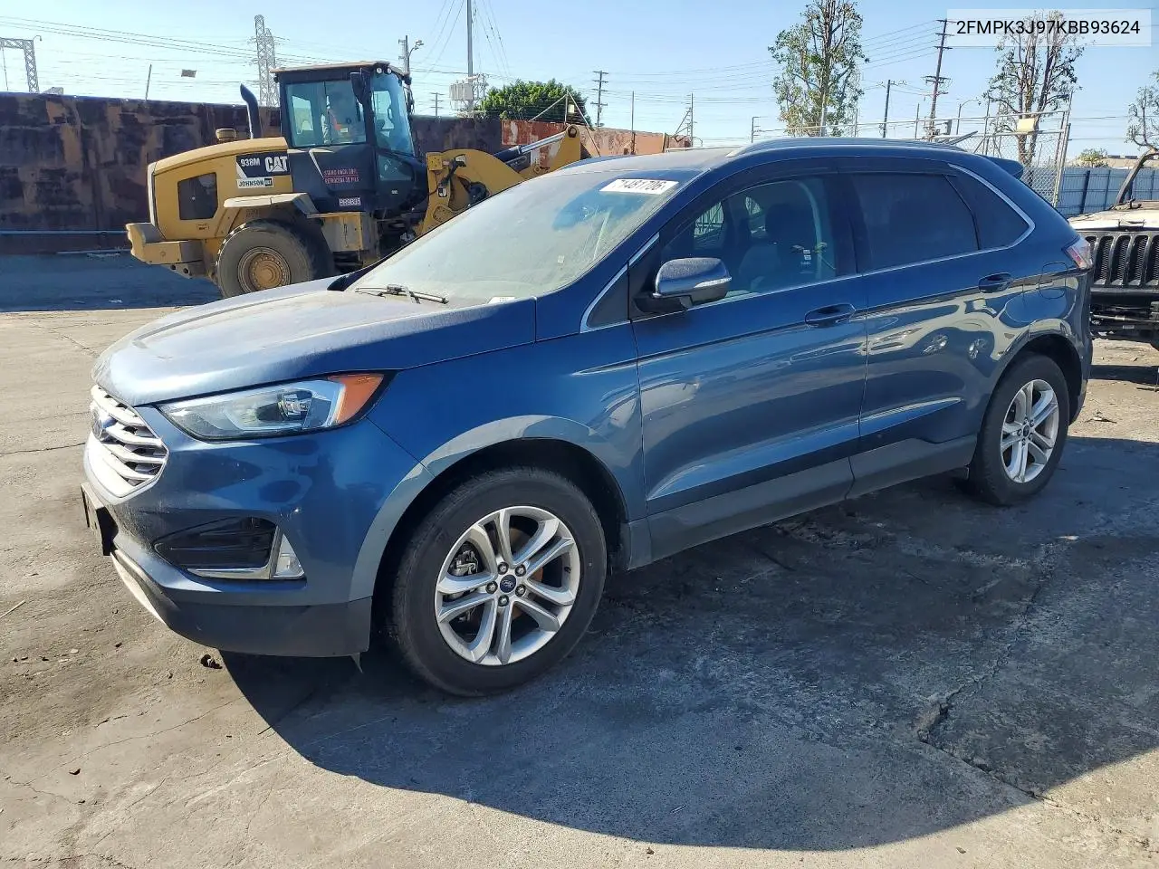 FORD EDGE 2019, VIN 2FMPK3J97KBB93624