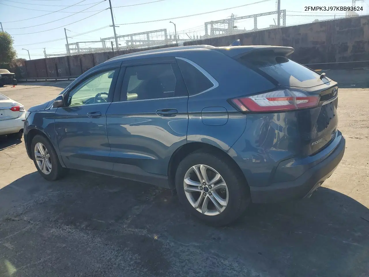 2019 FORD EDGE VIN 2FMPK3J97KBB93624 — фото 2