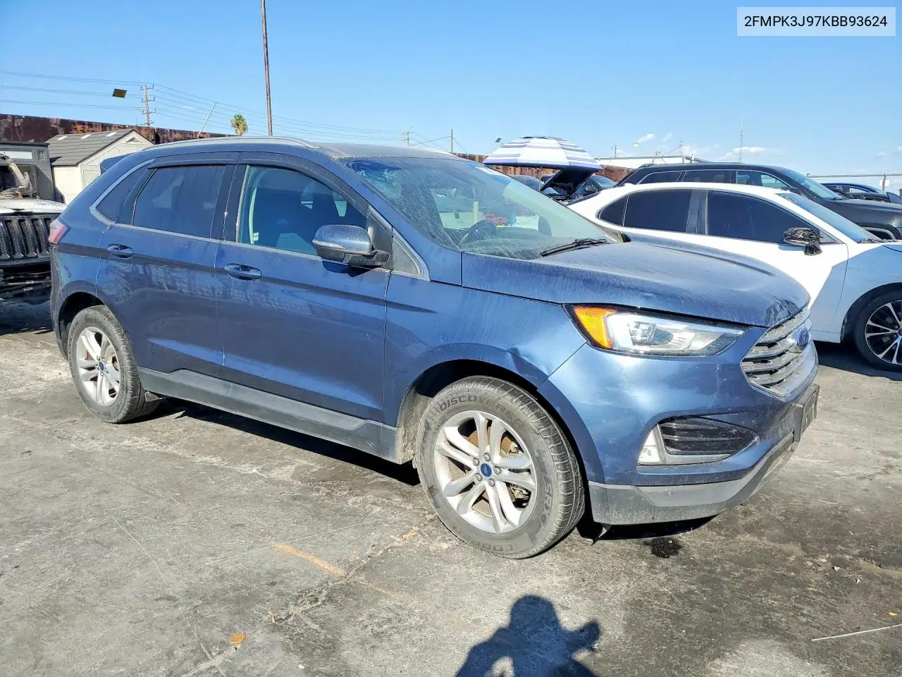 2019 FORD EDGE VIN 2FMPK3J97KBB93624 — фото 4