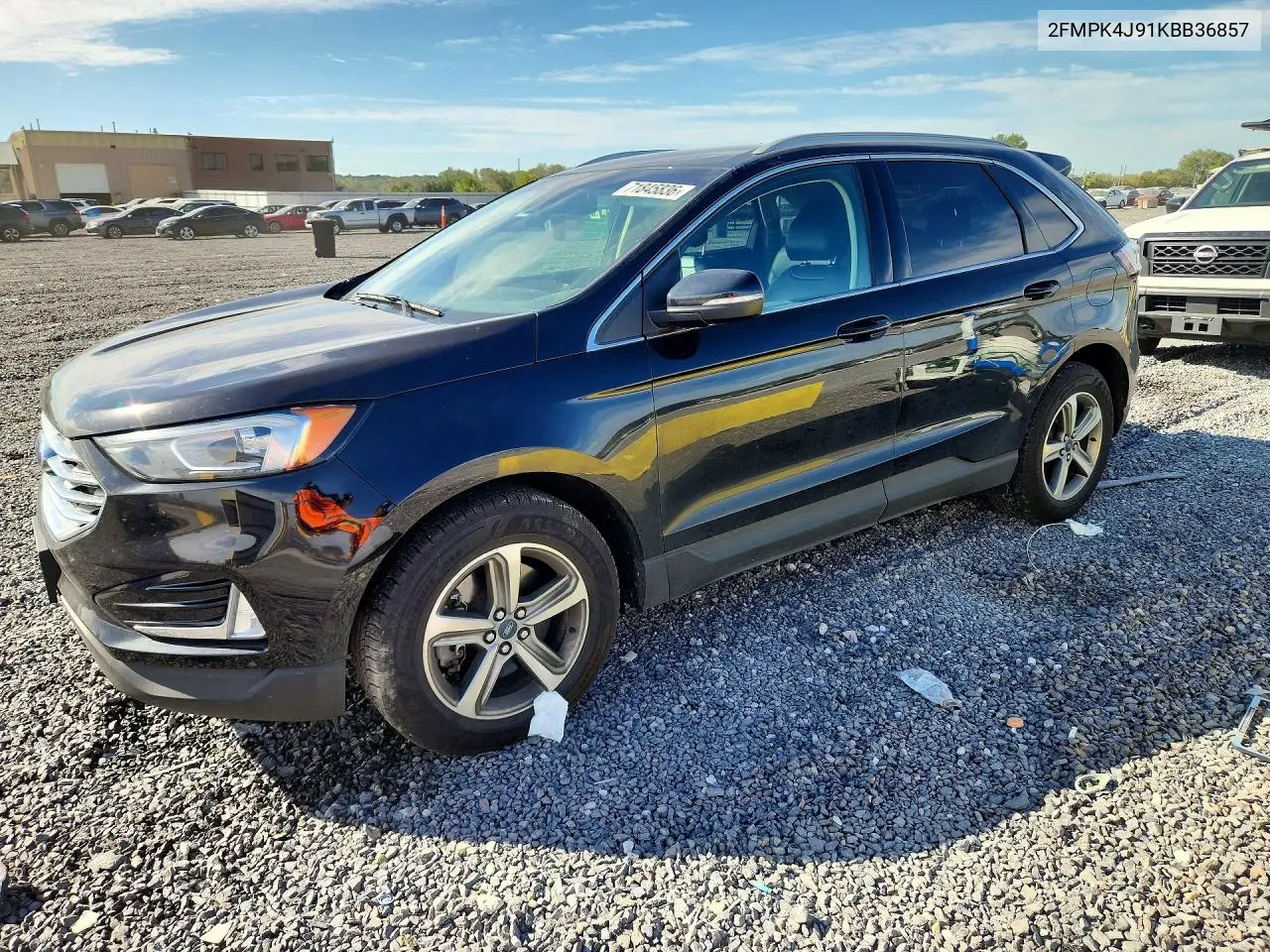 FORD EDGE 2019, VIN 2FMPK4J91KBB36857