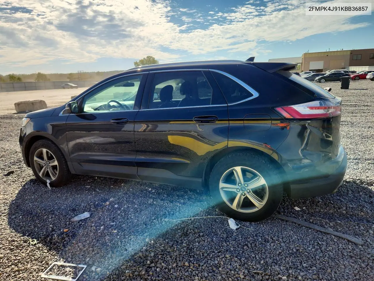 2019 FORD EDGE VIN 2FMPK4J91KBB36857 — фото 2
