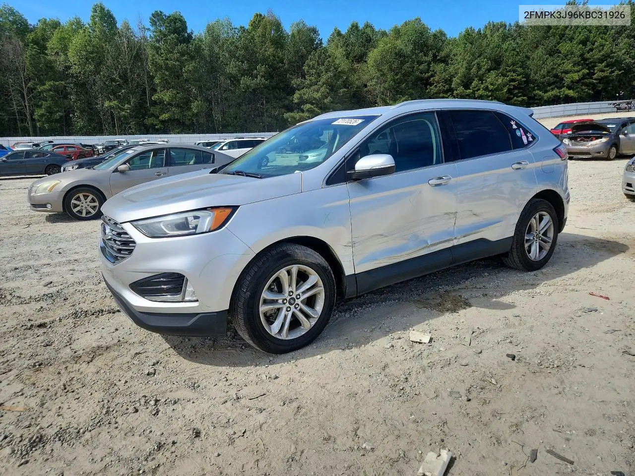 FORD EDGE 2019, VIN 2FMPK3J96KBC31926