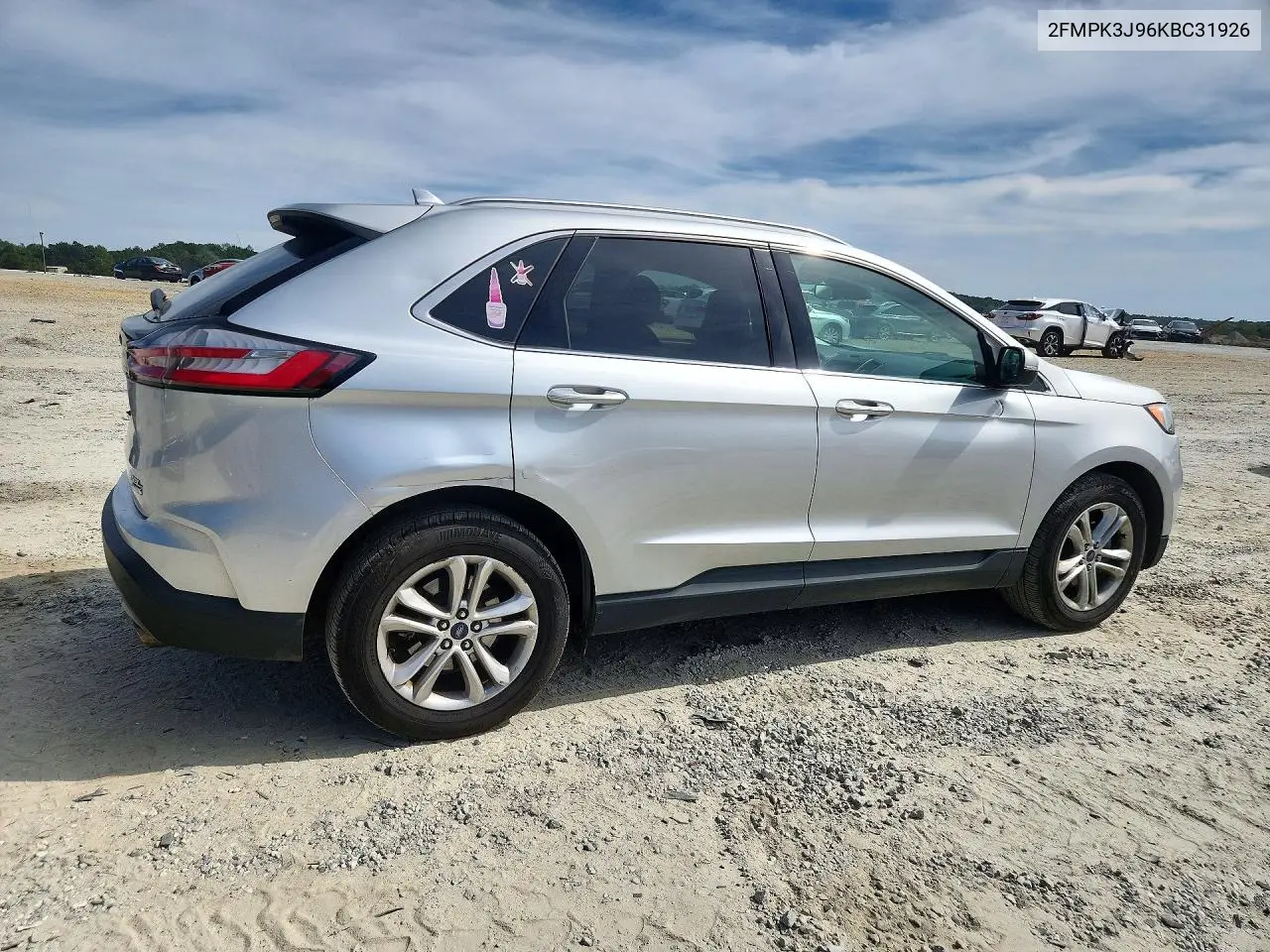 2019 FORD EDGE VIN 2FMPK3J96KBC31926 — фото 3