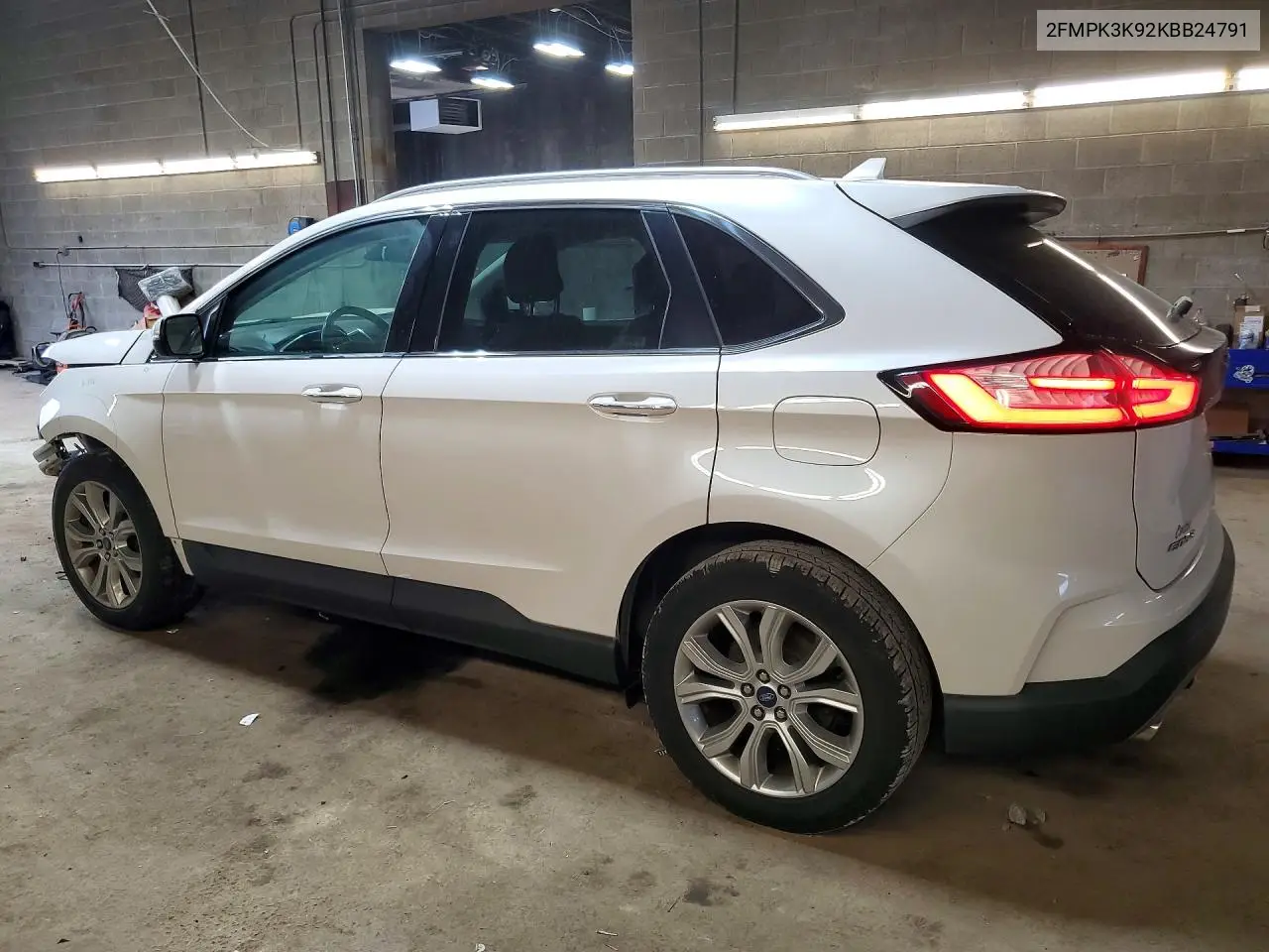 2019 FORD EDGE VIN 2FMPK3K92KBB24791 — фото 2