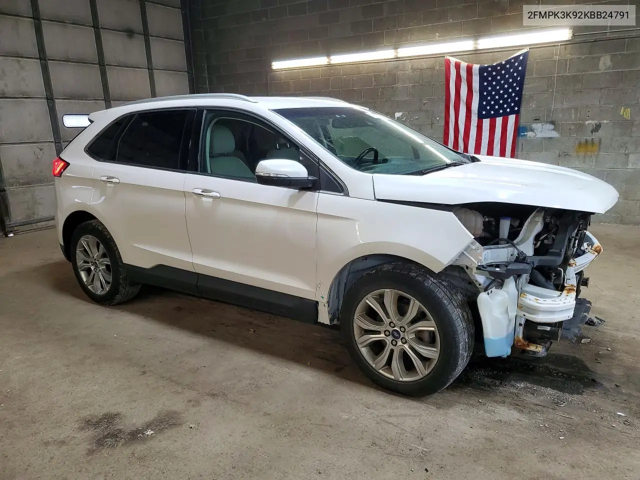 2019 FORD EDGE VIN 2FMPK3K92KBB24791 — фото 4