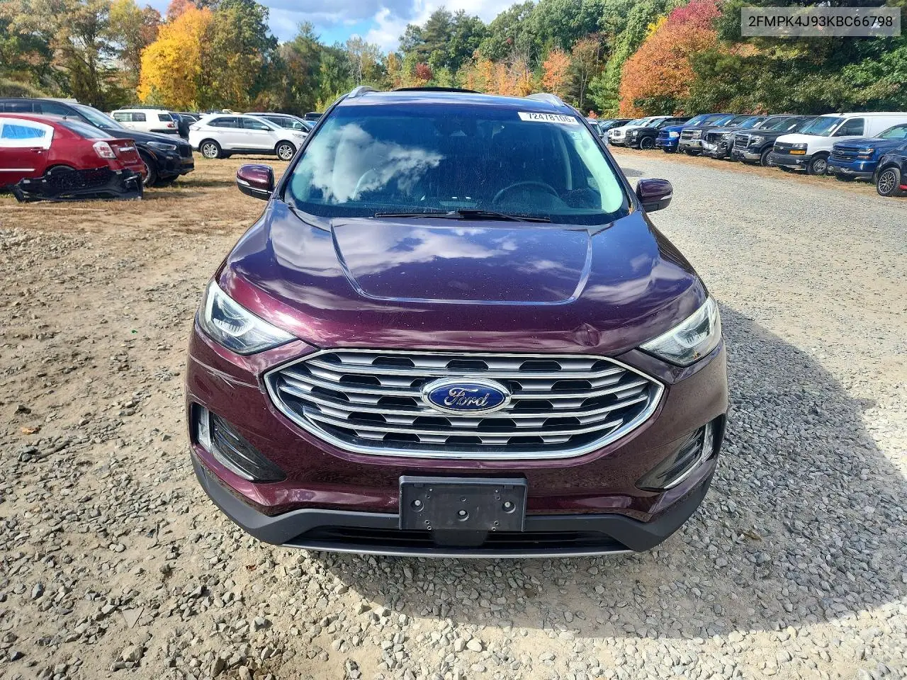 2019 FORD EDGE VIN 2FMPK4J93KBC66798 — фото 5