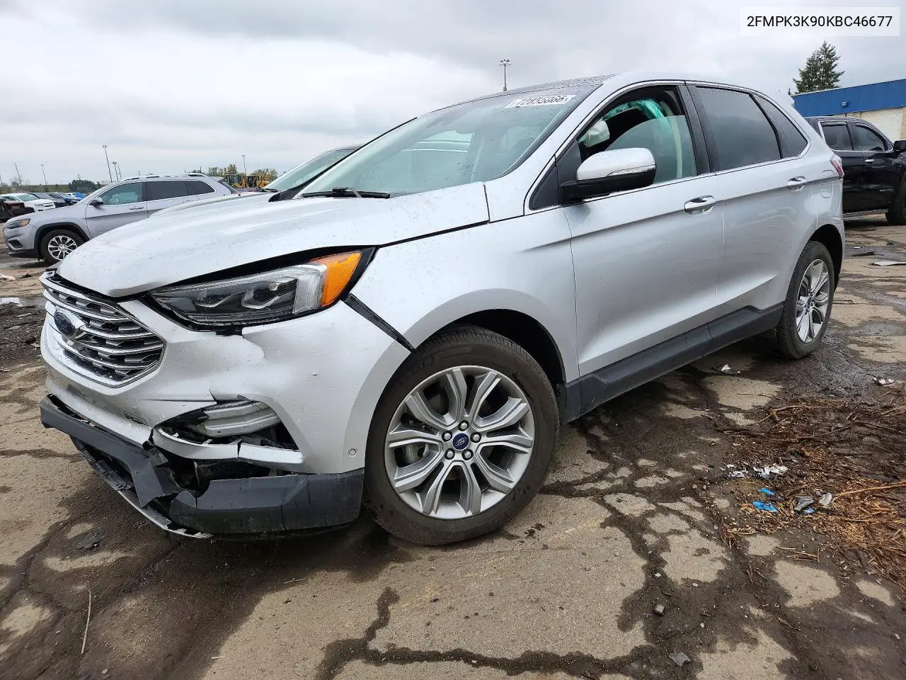 FORD EDGE 2019, VIN 2FMPK3K90KBC46677