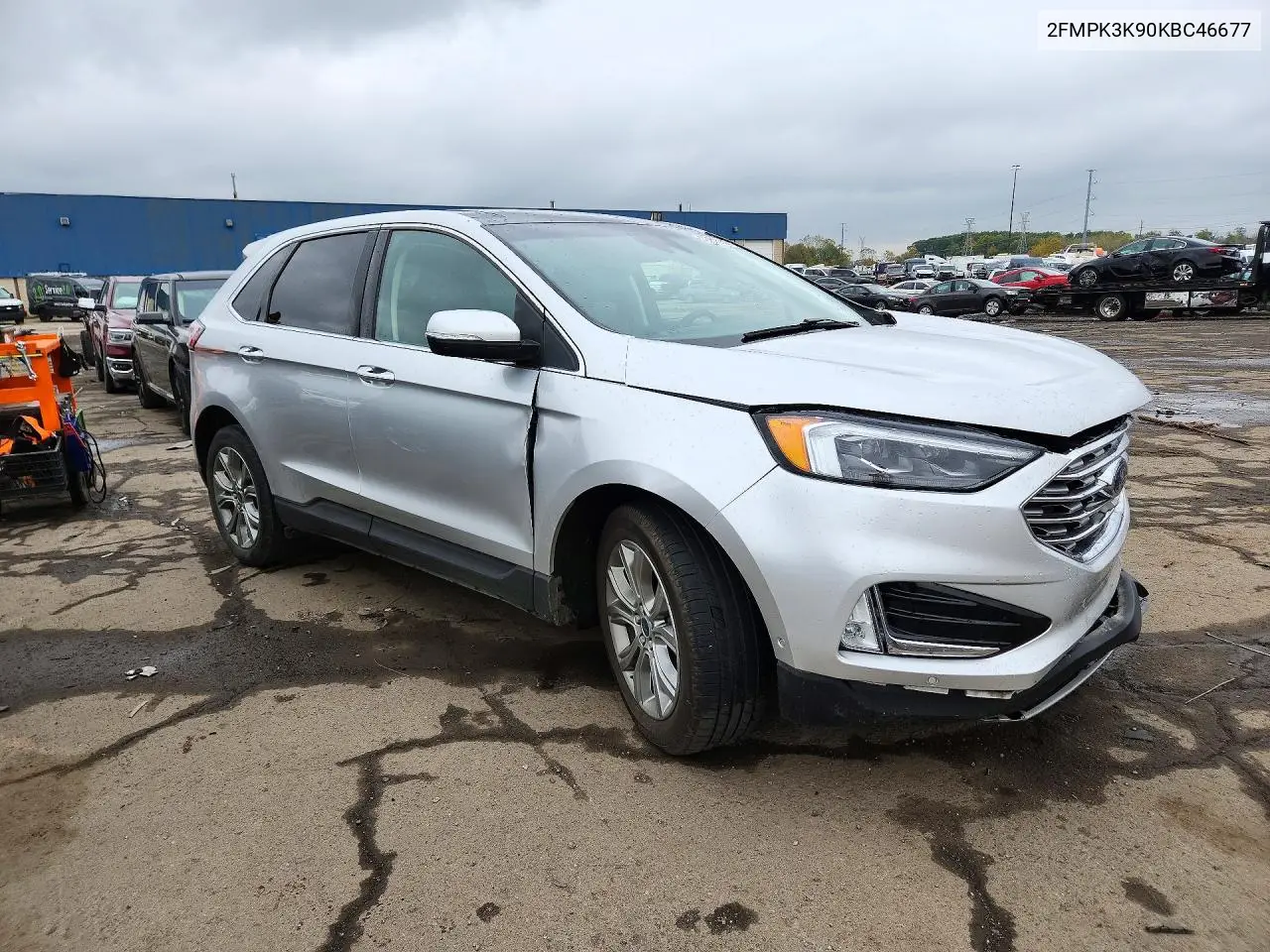 2019 FORD EDGE VIN 2FMPK3K90KBC46677 — фото 4
