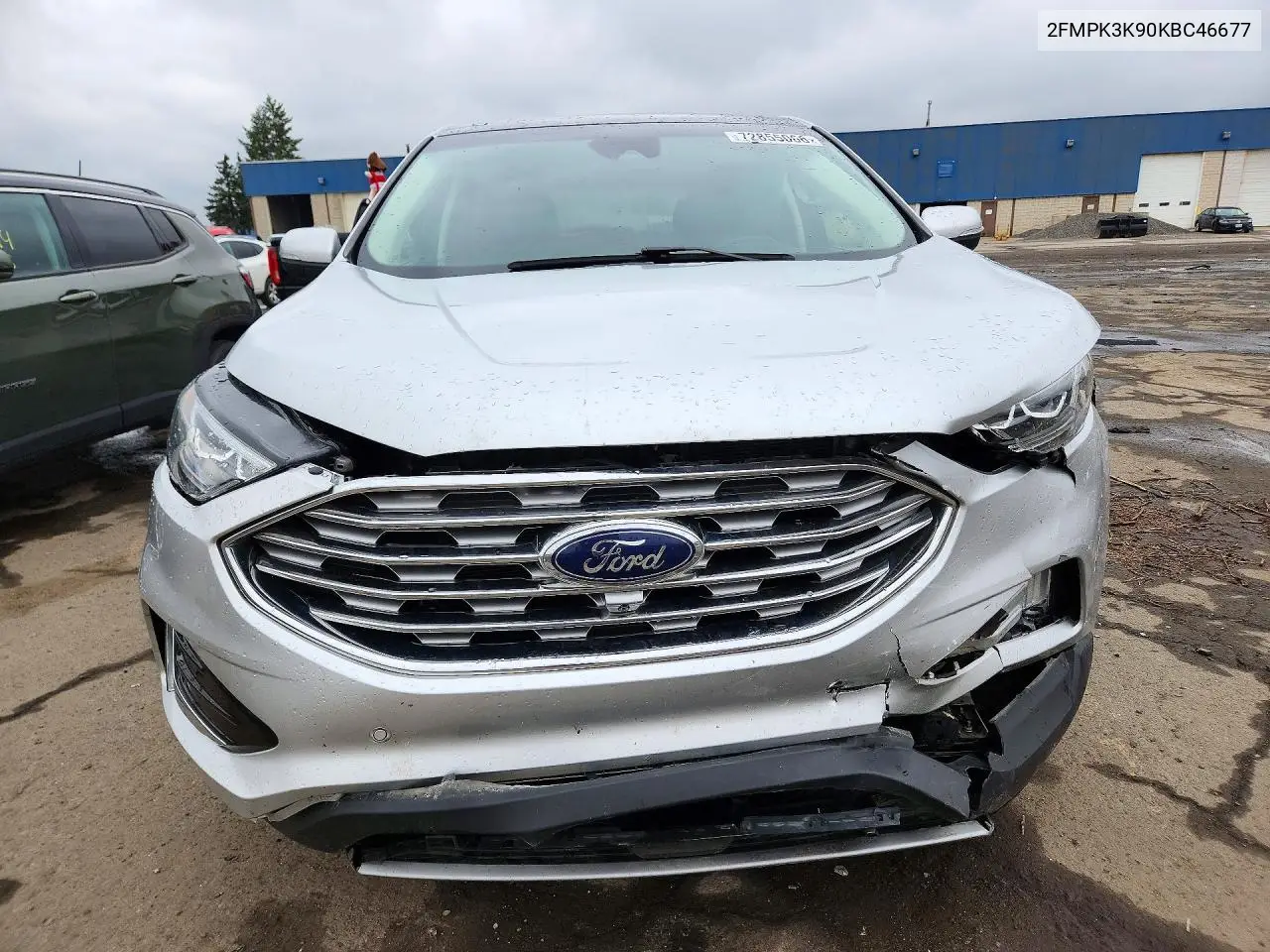 2019 FORD EDGE VIN 2FMPK3K90KBC46677 — фото 5