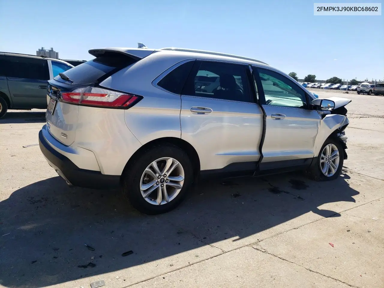 2019 FORD EDGE VIN 2FMPK3J90KBC68602 — фото 3
