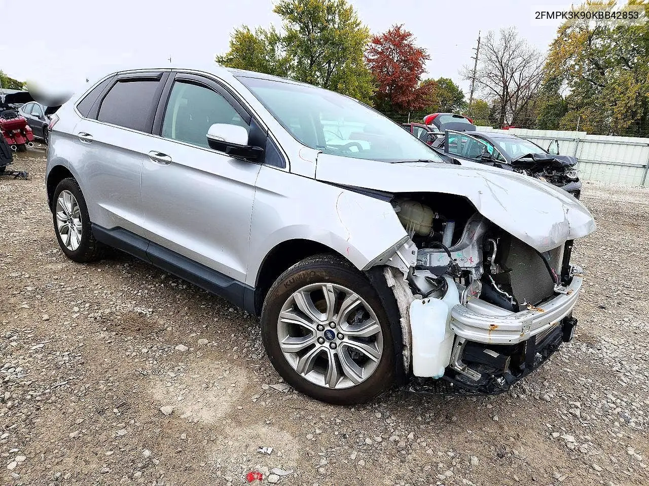 2019 FORD EDGE VIN 2FMPK3K90KBB42853 — фото 4