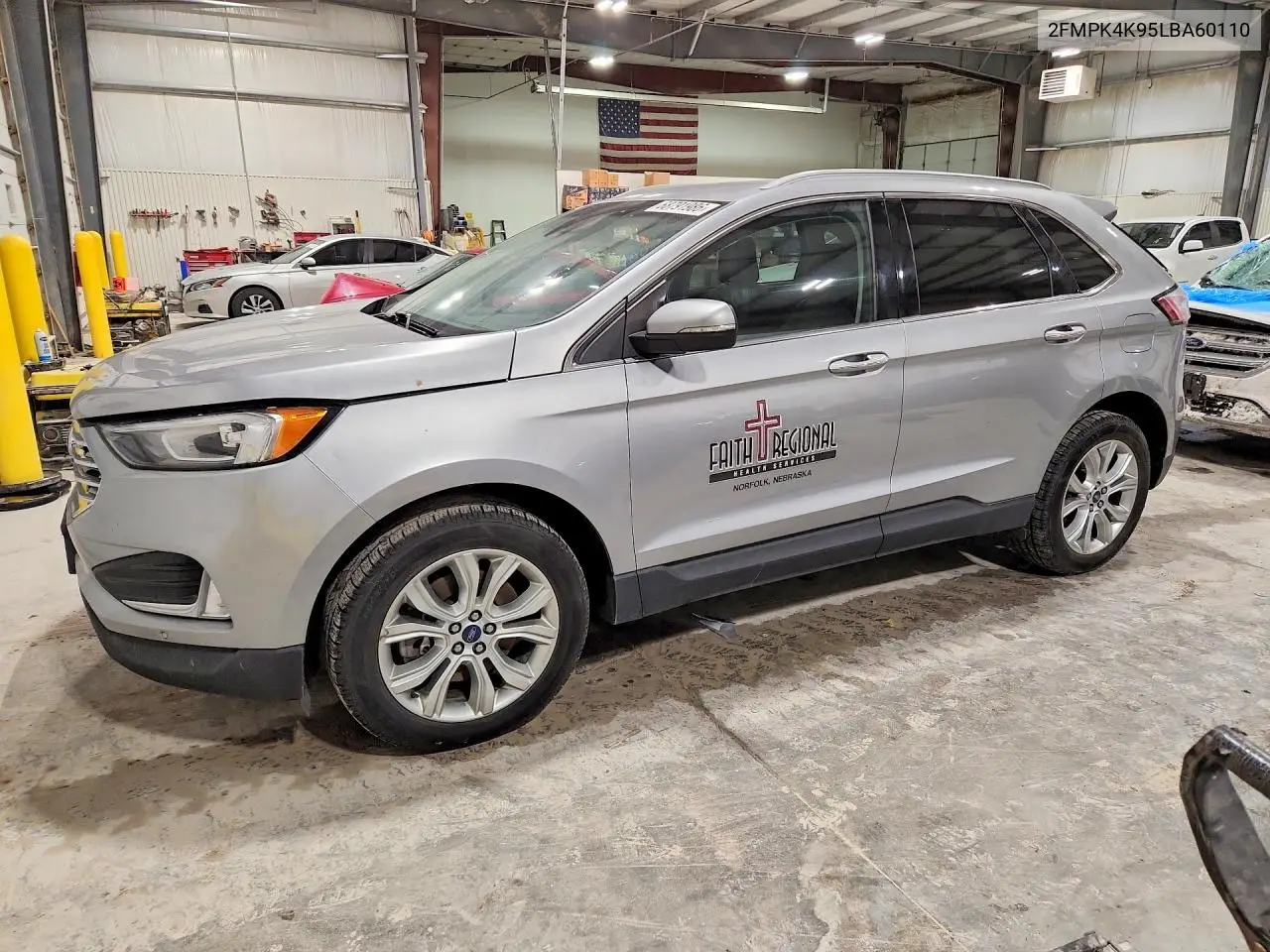 FORD EDGE 2020, VIN 2FMPK4K95LBA60110